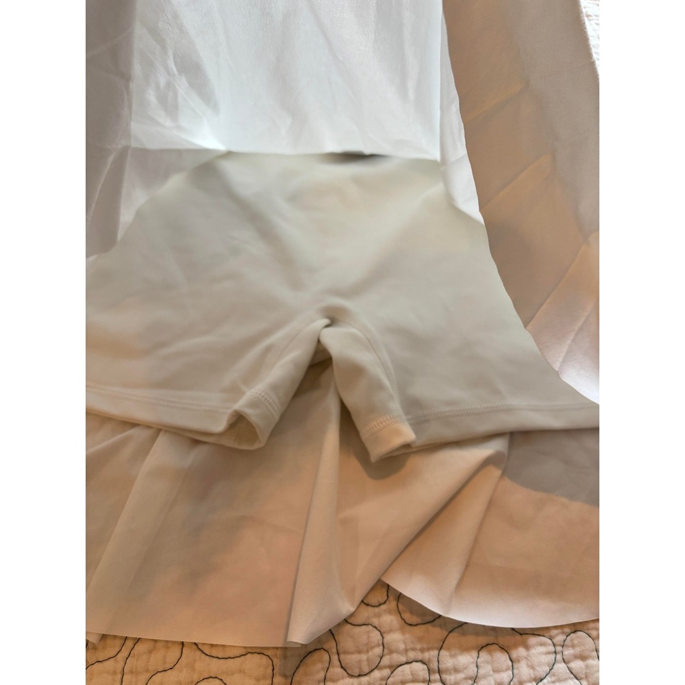 Nike Court Dri-FIT Victory White Pleated Tennis Skort Womens Large - Picture 3 of 6